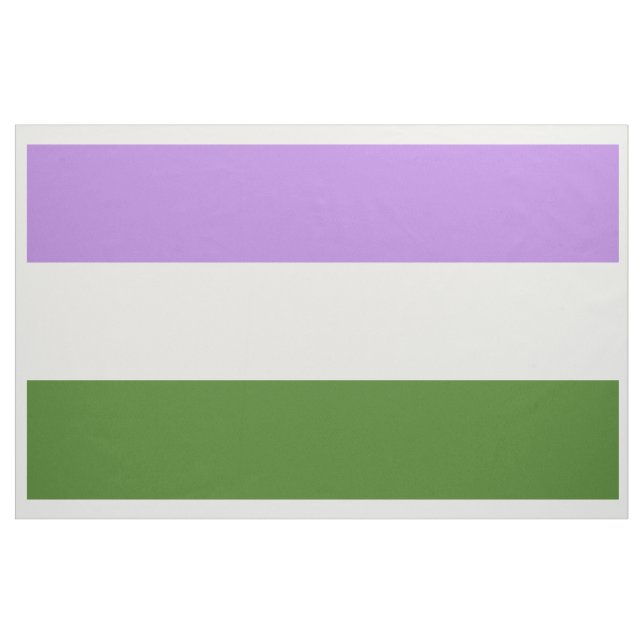 Tela Bandera de orgullo genderqueer (Yarda)