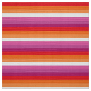 Tela Bandera de Orgullo Lesbiana (Atardecer)