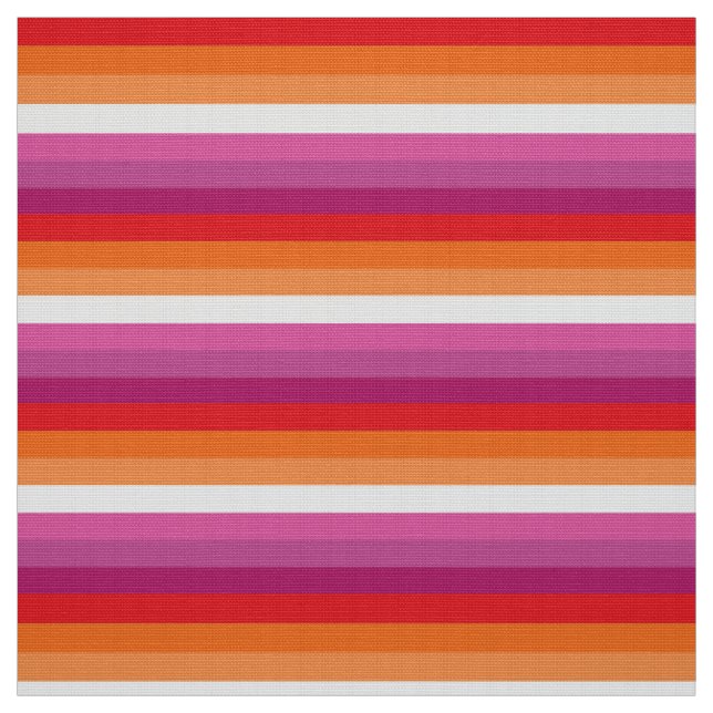 Tela Bandera de Orgullo Lesbiano (Retal)