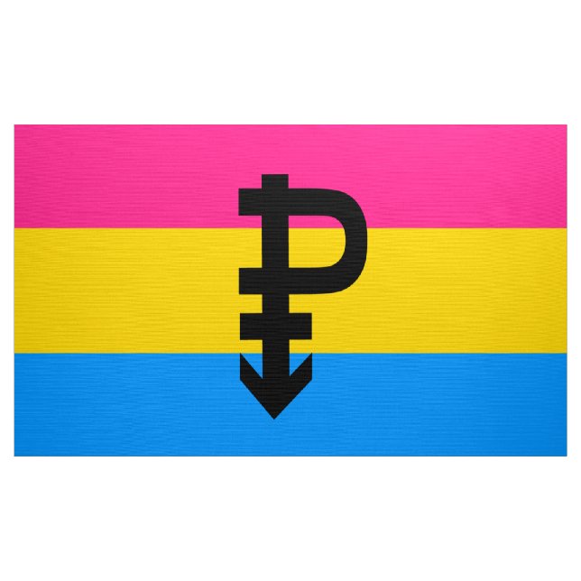 Tela Bandera de Orgullo Pansexual (Yarda)