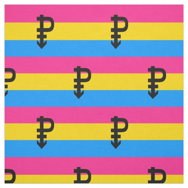Tela Bandera de Orgullo Pansexual (Retal)
