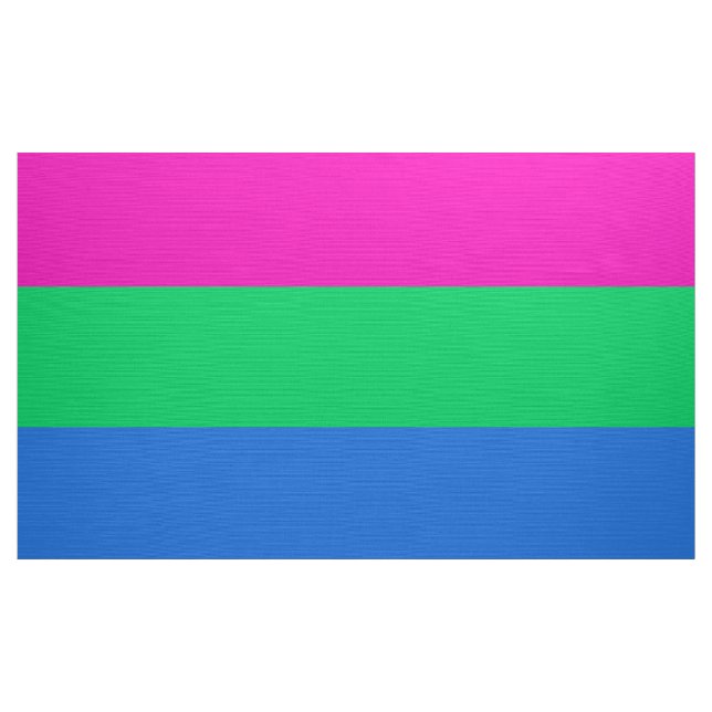 Tela Bandera de orgullo polissexual (Yarda)