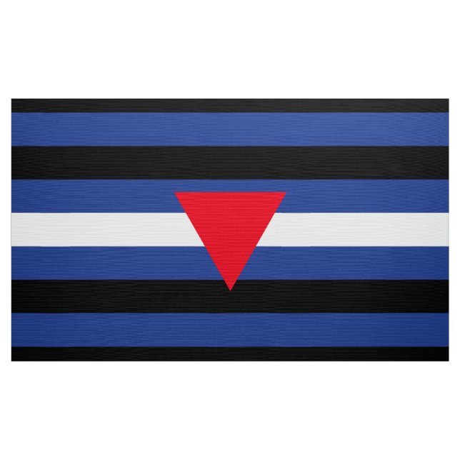 Tela Bandera de orgullo queer de cuero (Yarda)