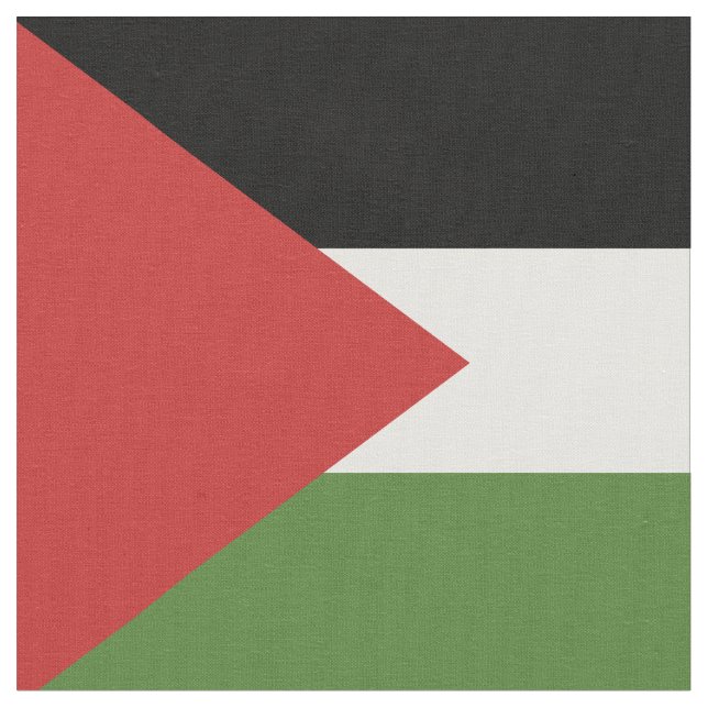 Tela Bandera de Palestina (De cerca)