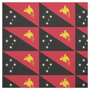 Tela Bandera de Papua Nueva Guinea