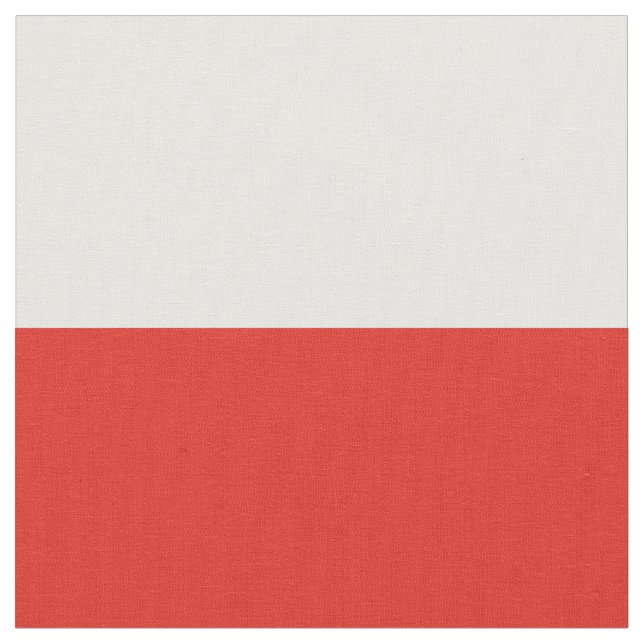Tela Bandera de Polonia (De cerca)