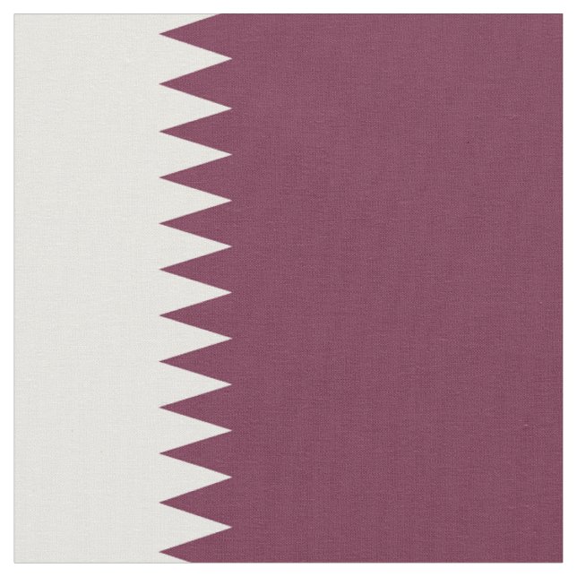 Tela Bandera de Qatar (De cerca)