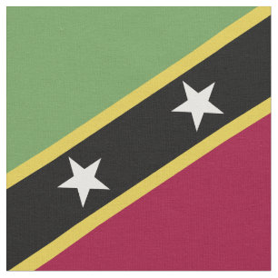 Tela Bandera de Saint Kitts y Nevis