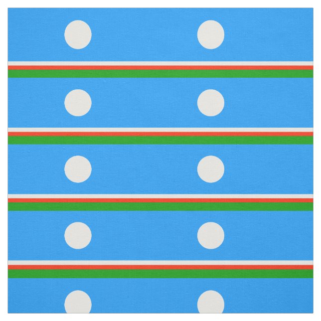 Tela Bandera de Sakha (Retal)