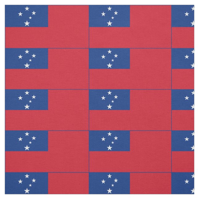Tela Bandera de Samoa (Retal)