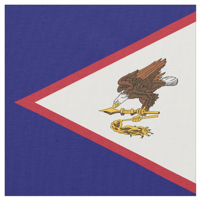 Tela Bandera de Samoa Americana (De cerca)