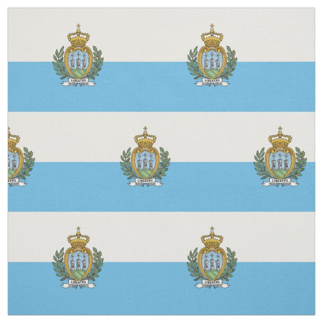 Tela Bandera de San Marino (Retal)