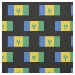 Tela Bandera de San Vicente