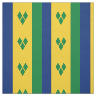 Tela Bandera de San Vicente