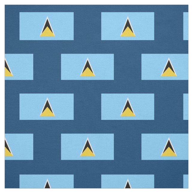 Tela Bandera de Santa Lucía (Retal)