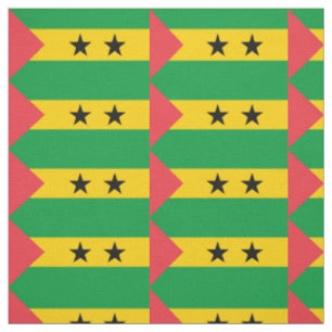 Tela Bandera de Santo Tomé y Príncipe