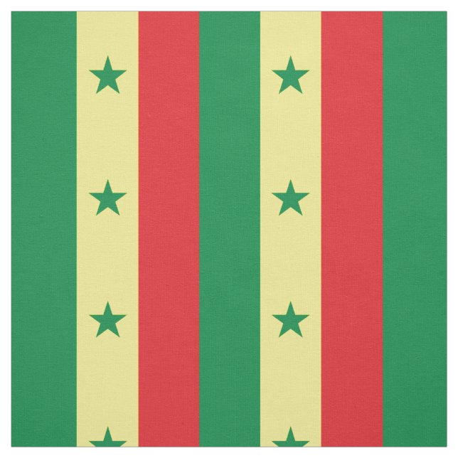 Tela Bandera de Senegal (Retal)