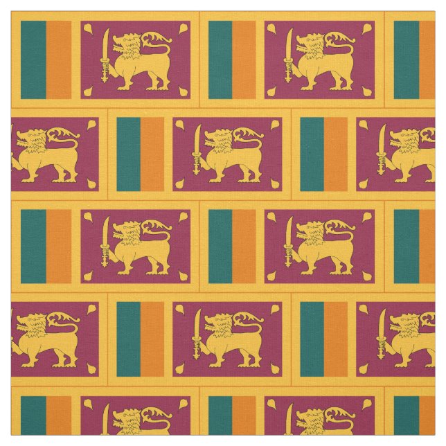 Tela Bandera de Sri Lanka (Retal)