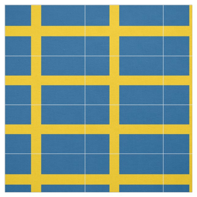 Tela Bandera de Suecia (Retal)