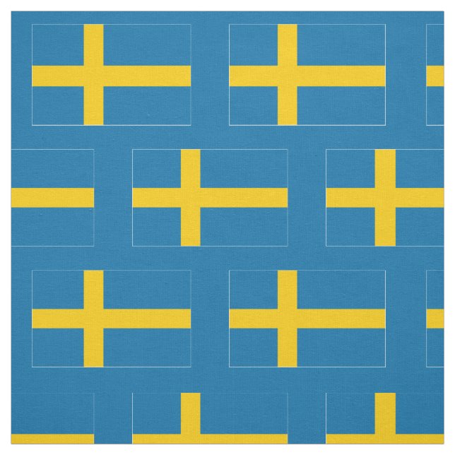 Tela Bandera de Suecia (Retal)