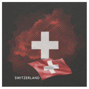 Tela bandera de Suiza
