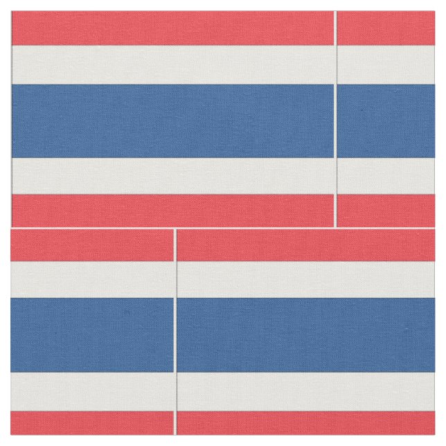 Tela Bandera de Tailandia (De cerca)