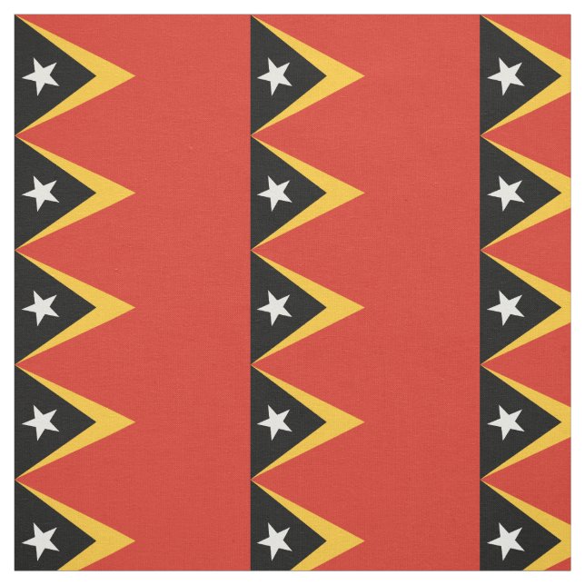 Tela Bandera de Timor Oriental (Retal)