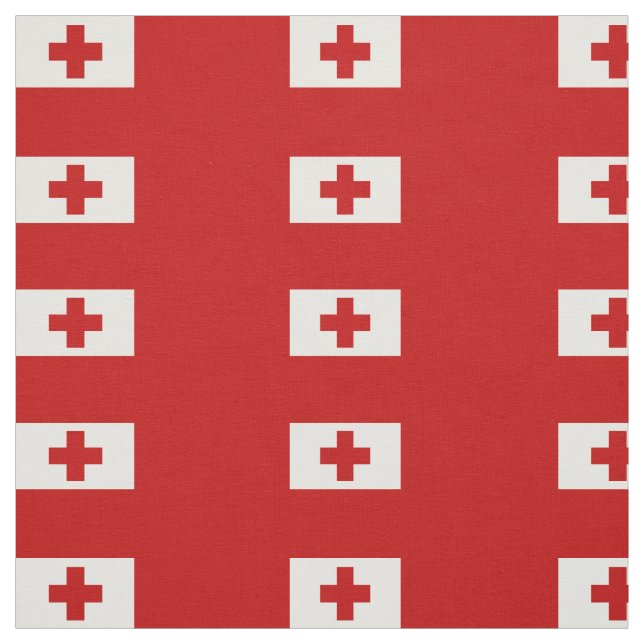 Tela Bandera de Tonga Patriótica (Retal)