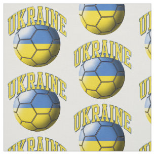 Tela Bandera de Ucrania Modelo de bola de fútbol ucran