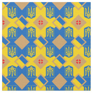 Tela Bandera de Ucrania y moda de moda en el tejido