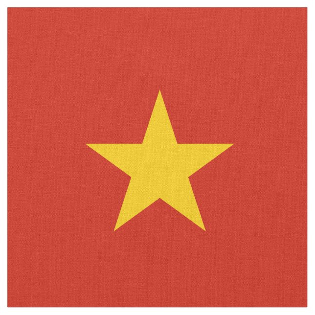 Tela Bandera de Vietnam (De cerca)