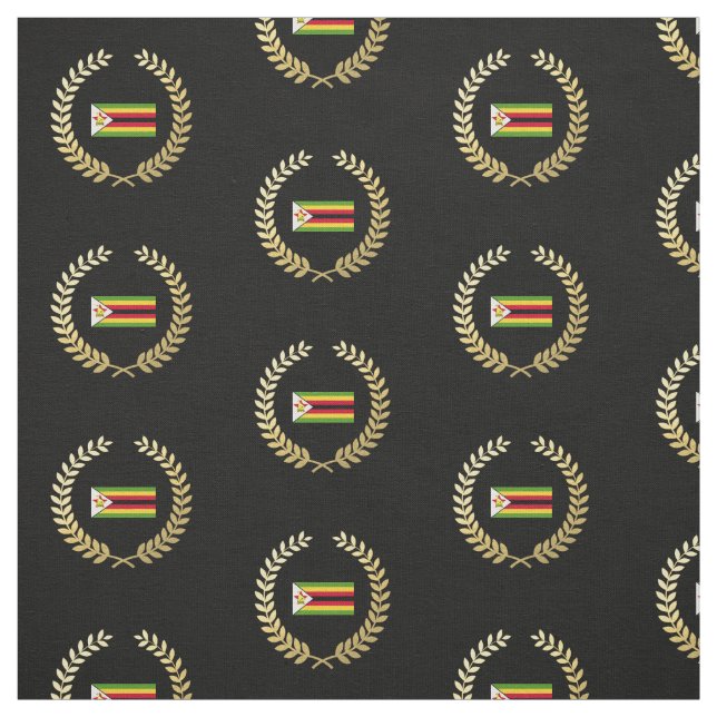 Tela Bandera de Zimbabue (Retal)