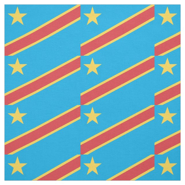 Tela Bandera del Congo (Retal)