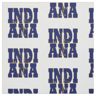 Tela Bandera del estado americano de Indiana