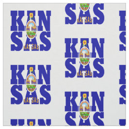 Tela Bandera del estado americano de Kansas