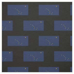 Tela Bandera del estado de Alaska