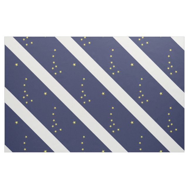 TELA BANDERA DEL ESTADO DE ALASKA (Yarda)