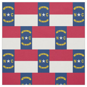 Tela Bandera del Estado de Carolina del Norte