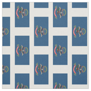 Tela Bandera del estado de Dakota del Norte