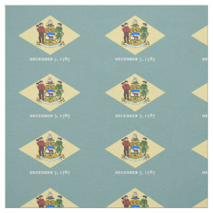 Tela Bandera del estado de Delaware