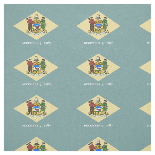 Tela Bandera del estado de Delaware (Retal)
