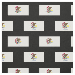 Tela Bandera del estado de Illinois