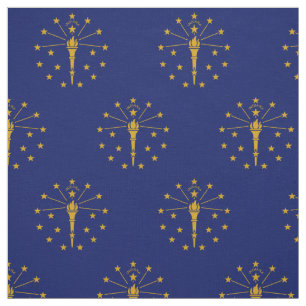 Tela Bandera del Estado de Indiana