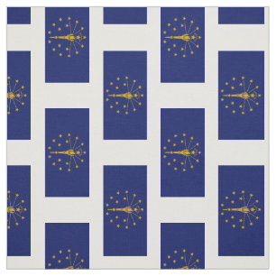 Tela Bandera del estado de Indiana