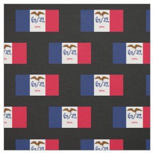 Tela Bandera del estado de Iowa