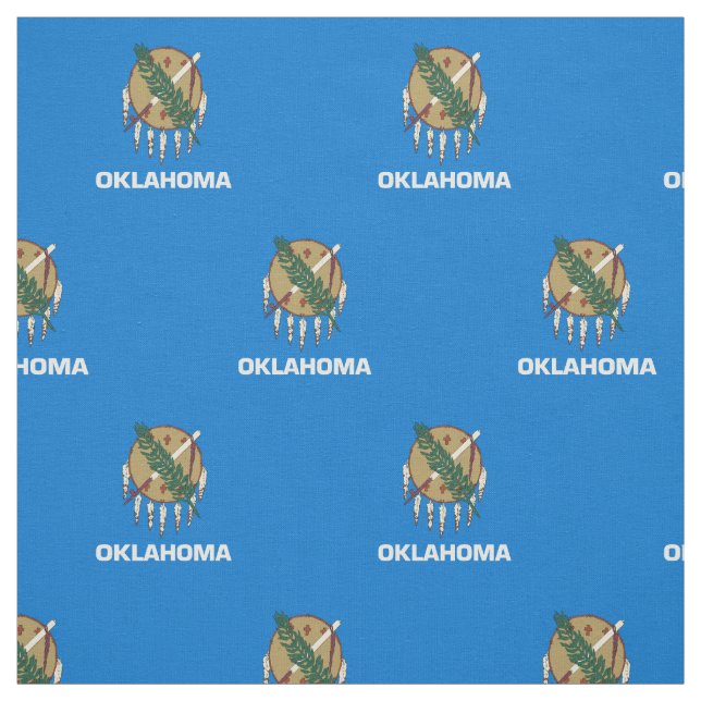 Tela Bandera del estado de Oklahoma (Retal)