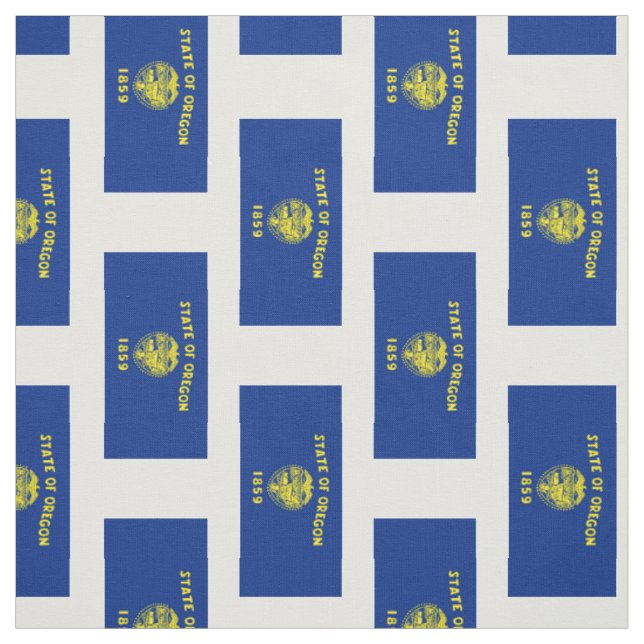 Tela Bandera del estado de Oregon (Retal)