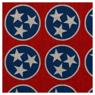 Tela Bandera del Estado de Tennessee Azul Estrellas Bla
