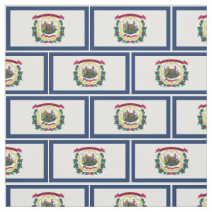 Tela Bandera del estado de Virginia Occidental