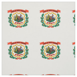 Tela Bandera del estado de Virginia Occidental